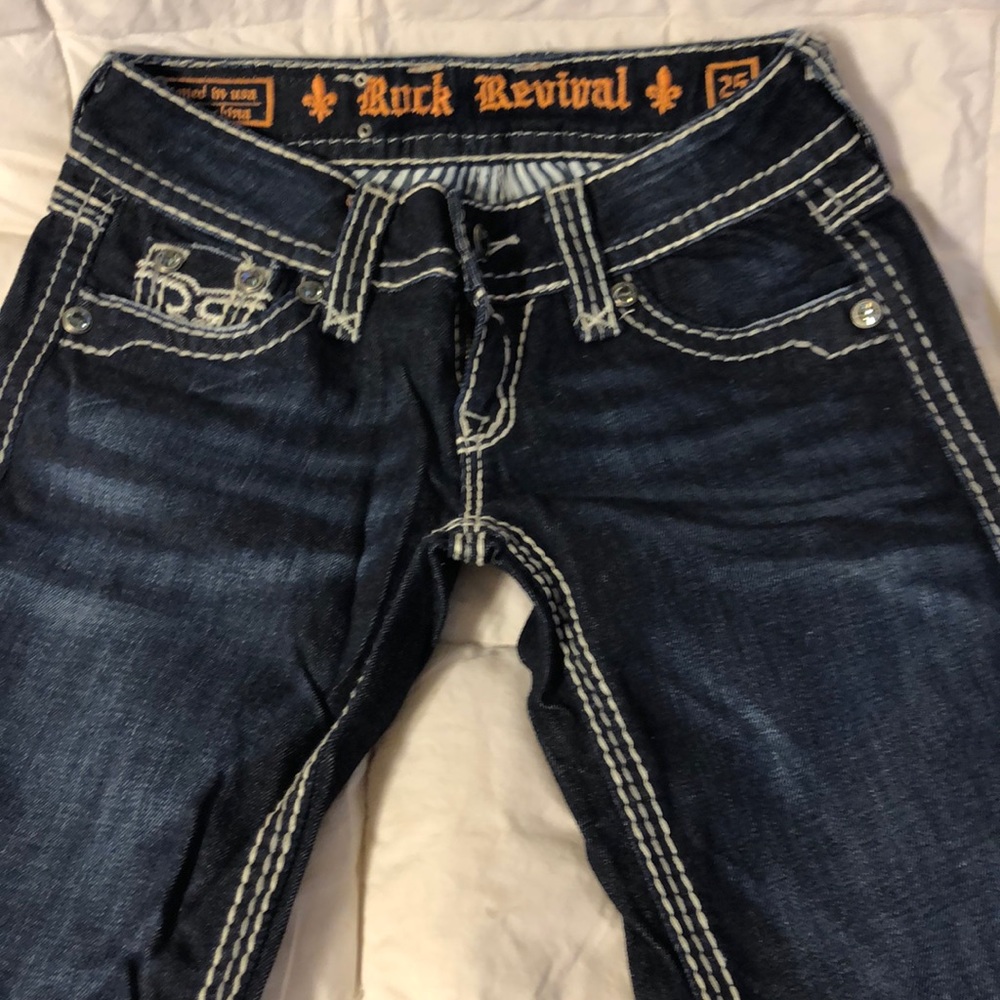 Rock Revival Molly Bootcut Jeans Sz 25